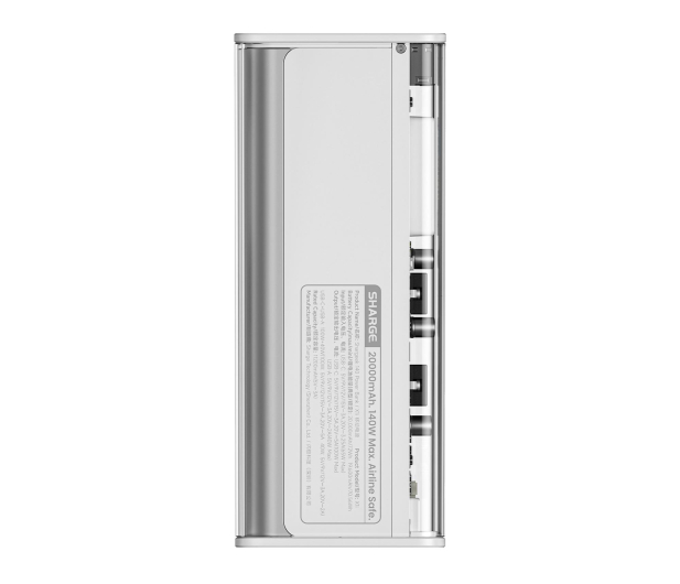 Sharge PowerBank Shargeek 140W QC 4.0 PD 3.0 Srebrny - 1455953 - zdjęcie 4